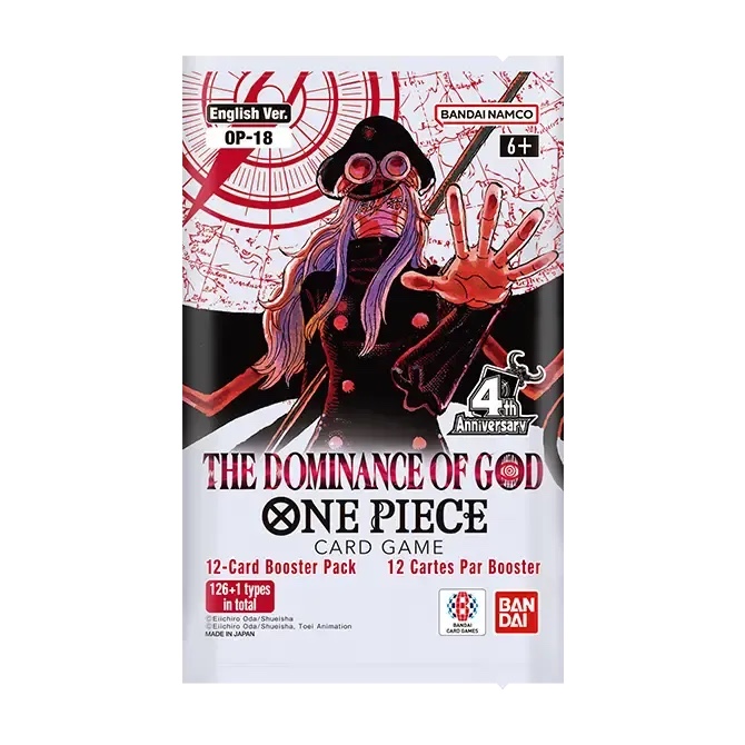 Jeu de cartes One Piece — Booster La Domination de Dieu OP-18 (FR)