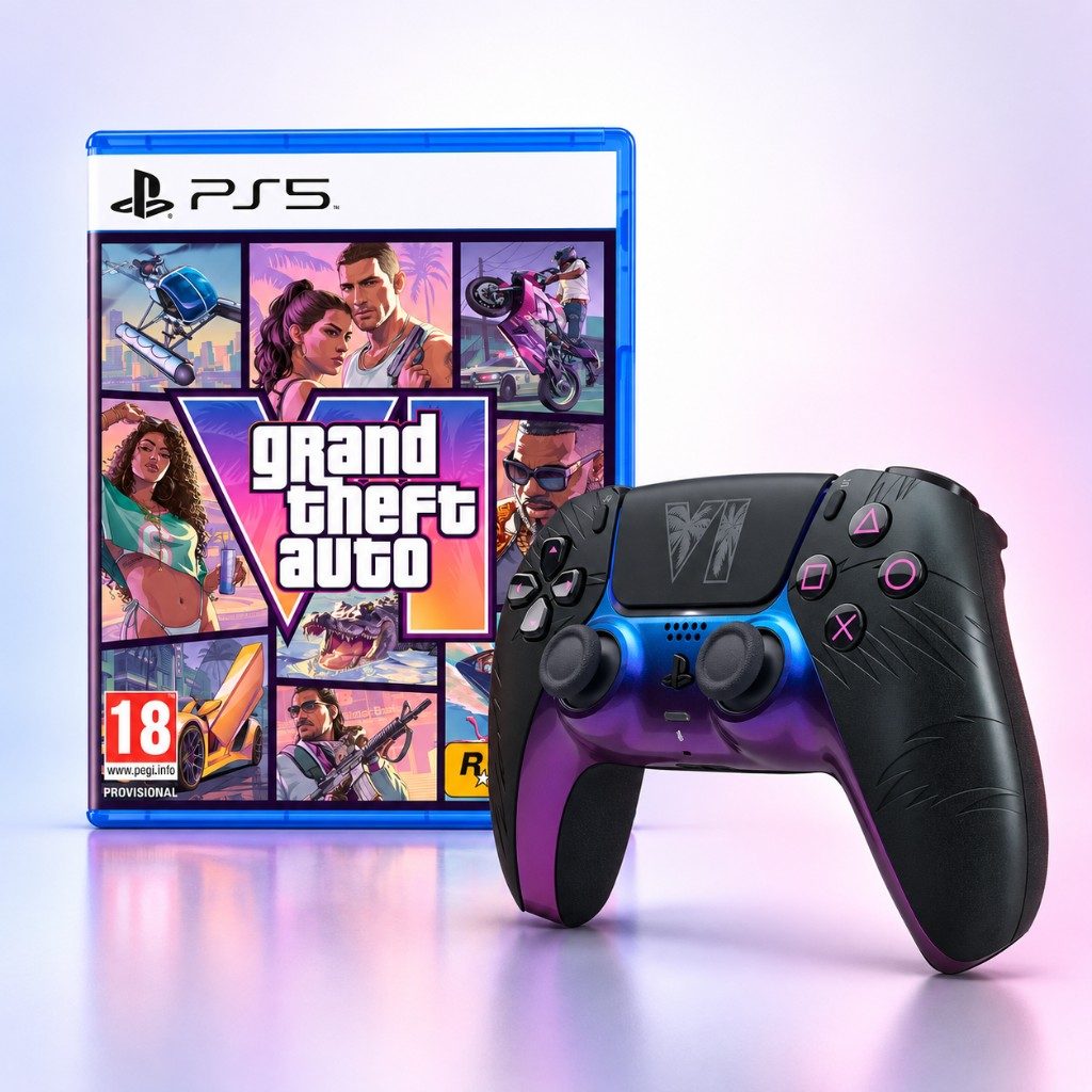 Grand Theft Auto VI PS5 Bundle — Game + DualSense