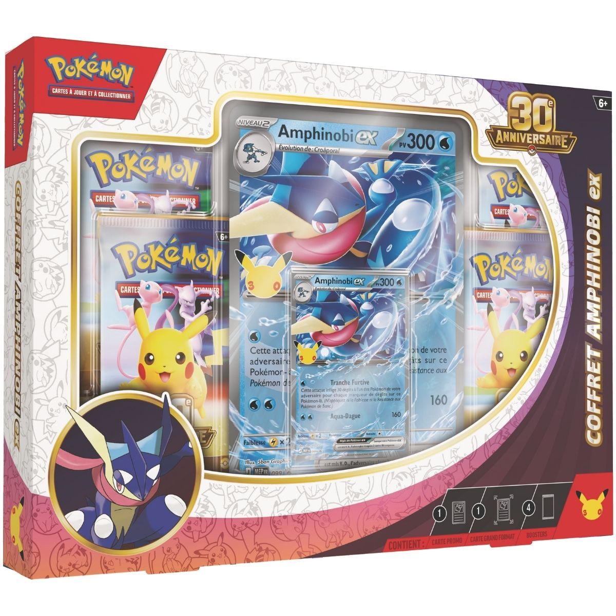 Pokémon 30e anniversaire — Coffret Amphinobi-ex (FR)