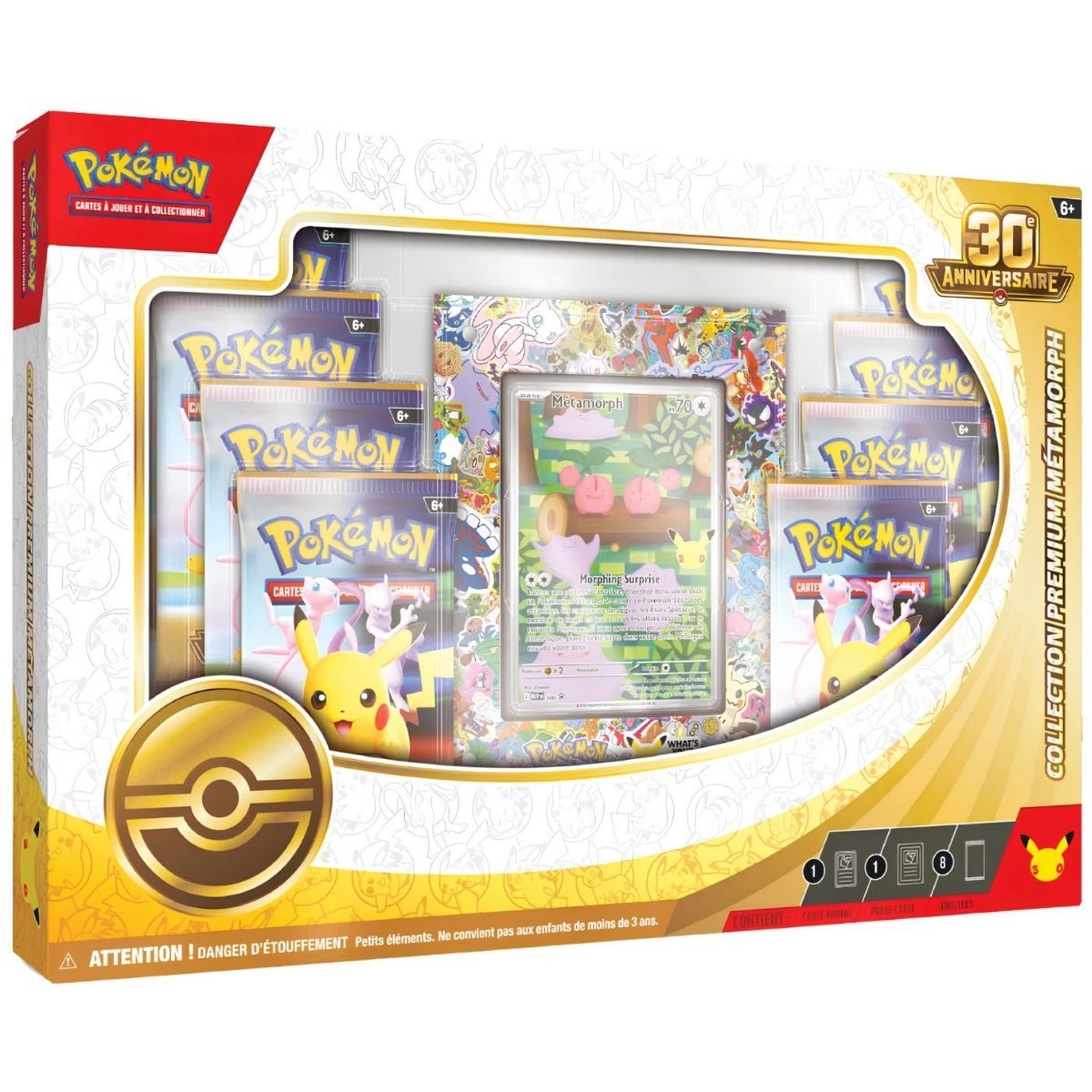 Pokémon 30e anniversaire — Coffret Premium Métamorph (FR)