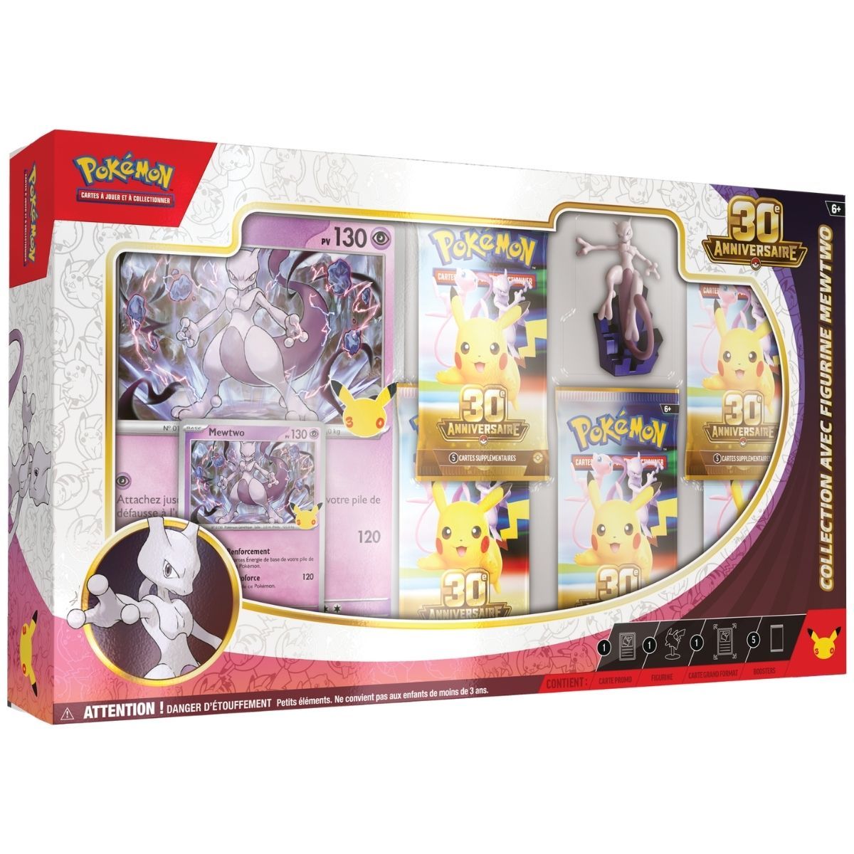 Pokémon 30e anniversaire — Coffret figurine Mewtwo (FR)