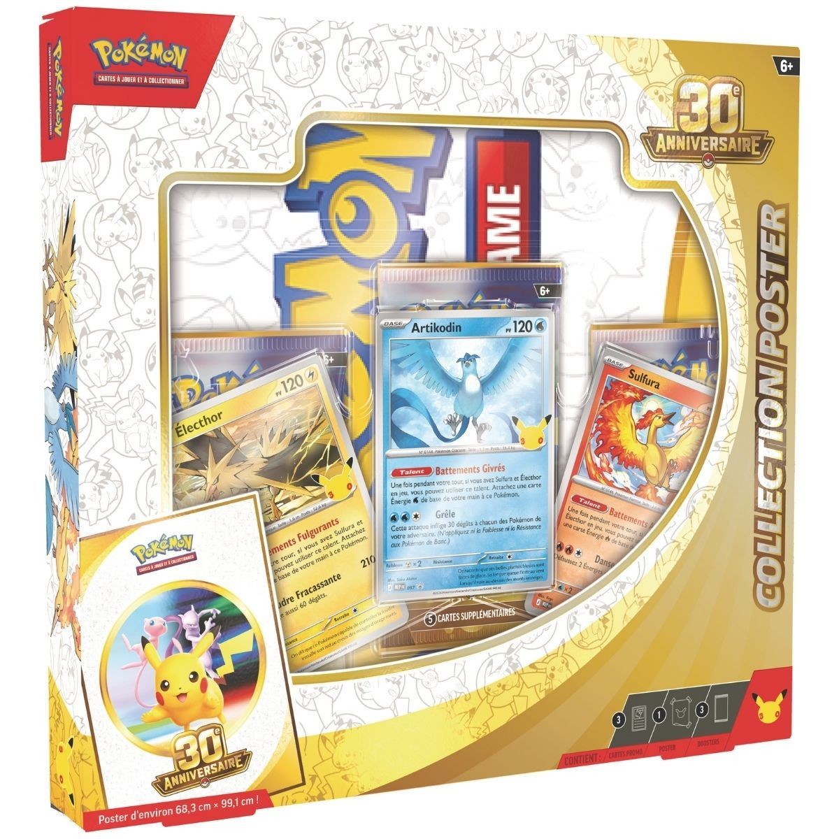Pokémon 30e anniversaire — Collection Poster (FR)