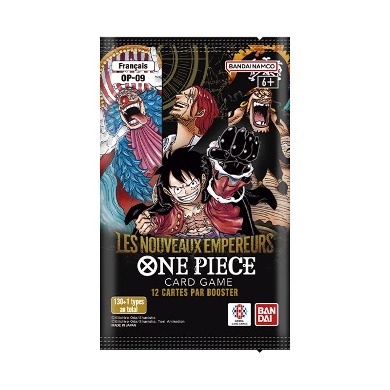 Jeu de cartes One Piece Booster Box — OP-09 Emperors in the New World (24 Packs)