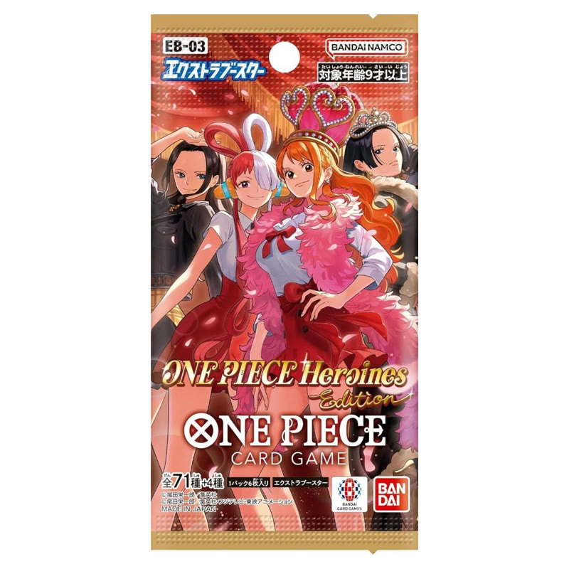 Jeu de cartes One Piece Booster Box — EB-03 Heroines vol.1 (24 Packs)
