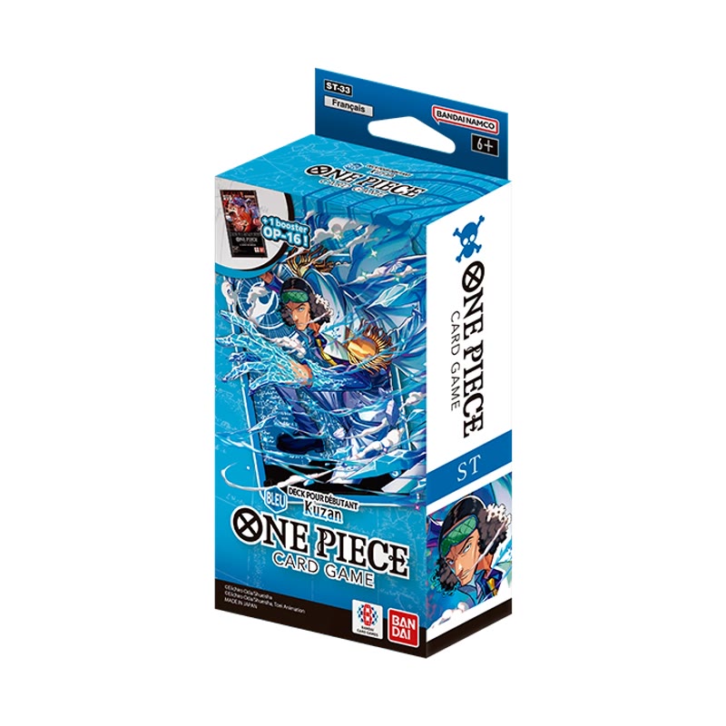 Jeu de cartes One Piece Starter Deck — ST-33 Blue — Kuzan