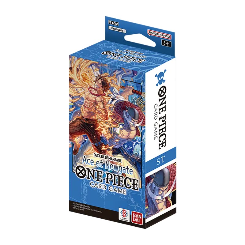 Jeu de cartes One Piece Starter Deck — ST-22 Ace & Newgate