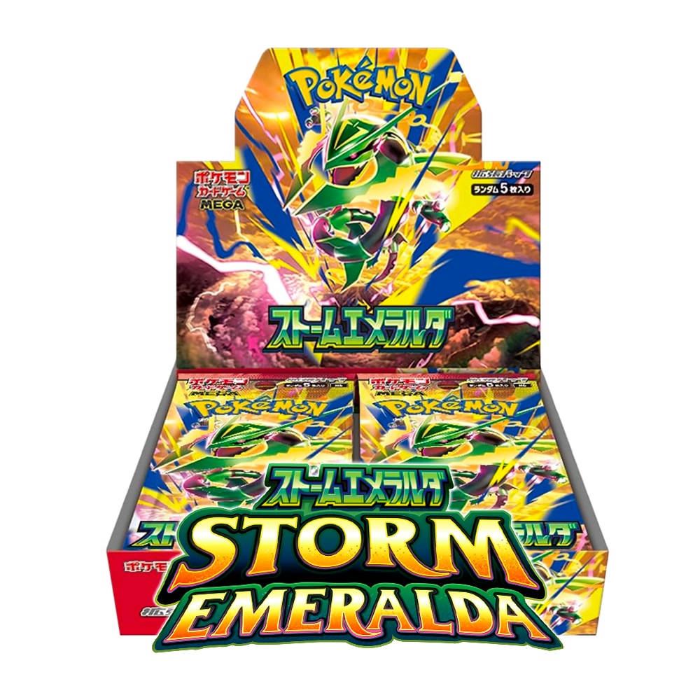 Pokémon TCG Booster Box — Storm Emeralda — Japanese (M6)