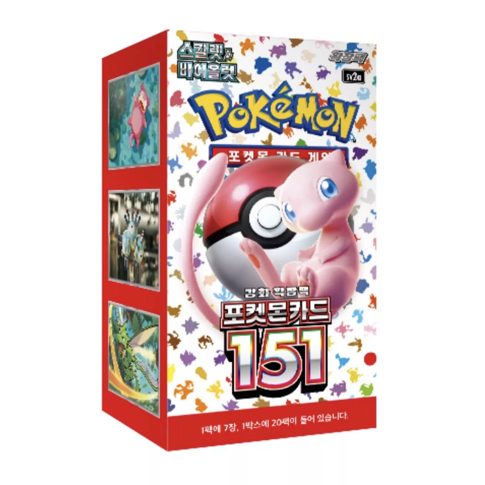 Pokémon TCG Booster Box — Card 151 (Version Korean)