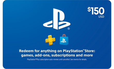 PlayStation Store Gift Card 150,00 €
