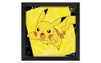 Pokemon Pikachu Action Jump Bolts 6-in x 6-in Framed Lenticular Wall Art