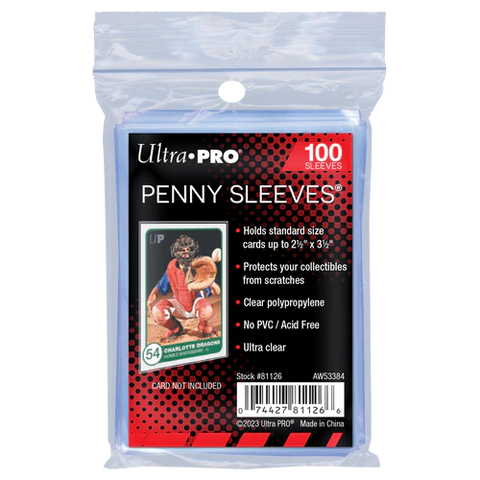 Ultra Pro 2.5x3.5 Trading Card Penny Sleeves