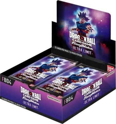 Dragon Ball Super Card Game: Fusion World 4 Ultra Limit Booster Box (FB04)