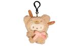 Sanrio Pochacco Cafe Latte Bear Plush Keychain Exclusivité Games Zone
