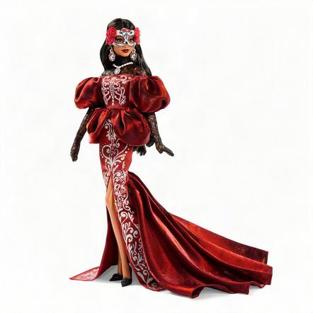 Mattel Barbie Dia De Muertos Collectible 11.5-in Doll