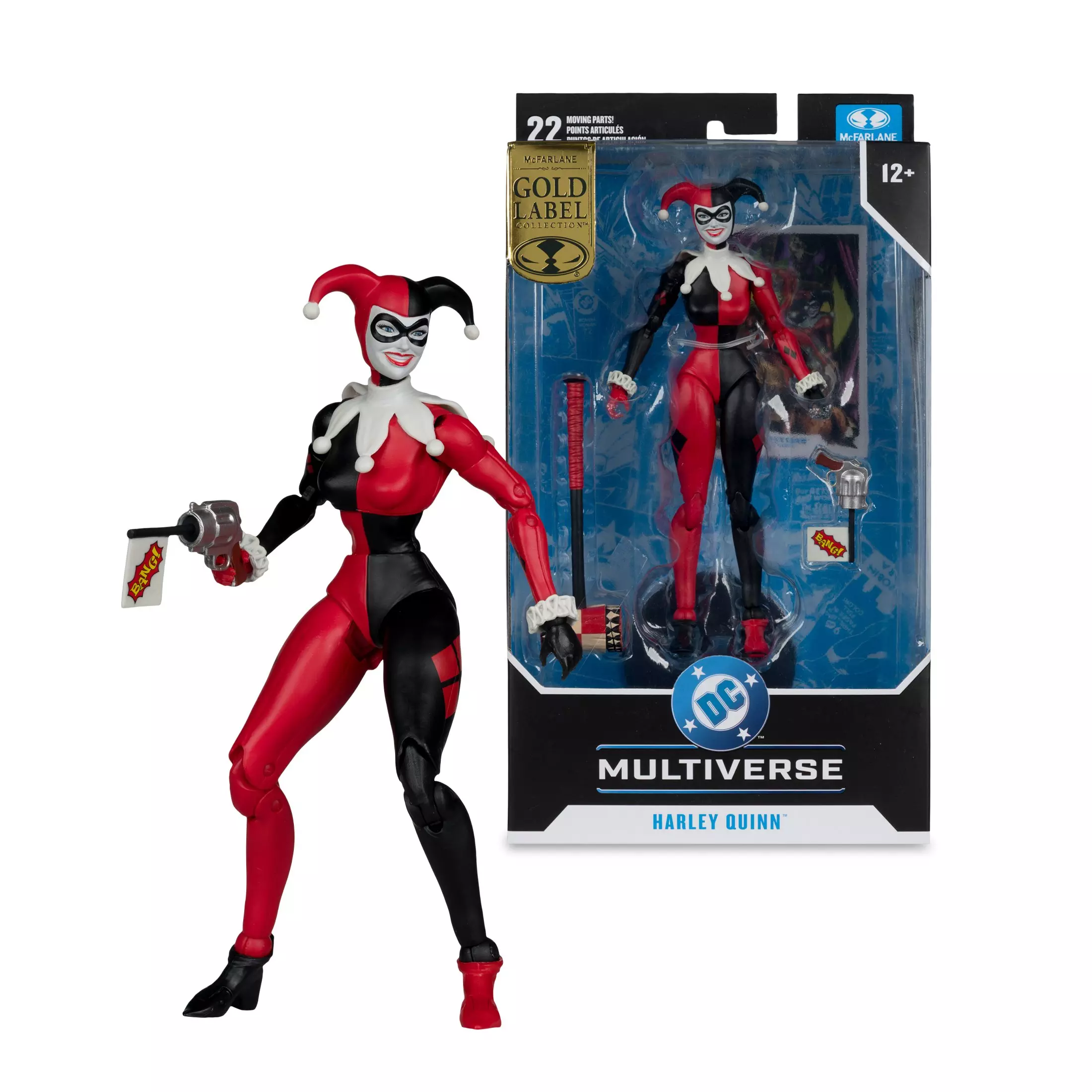 McFarlane Toys DC Multiverse Harley Quinn (Gold Label) 7-in Action Figure McFarlane Toys DC Multiverse Harley Quinn (Gold Label) 7-in Action Figure