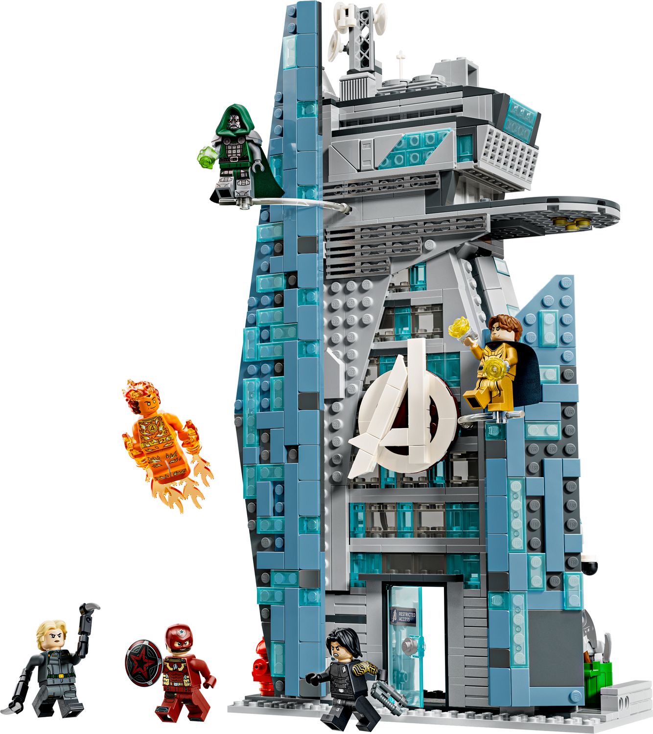 LEGO Marvel Avengers: Doomsday New Avengers Tower Building Set 76352