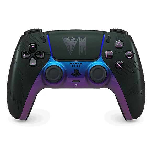 Sony DualSense Wireless Controller - Grand Theft Auto VI Black Édition limitée pour PlayStation 5