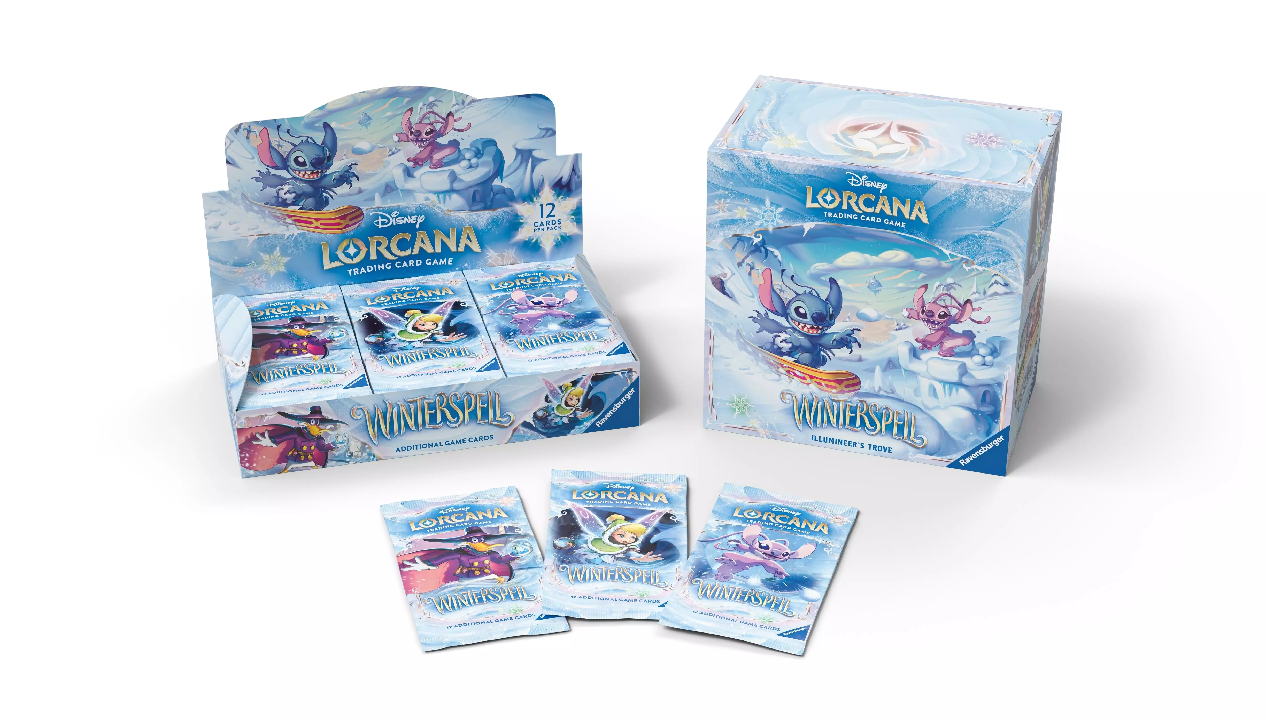 Explore the Disney Lorcana: Winterspell Product Lineup
