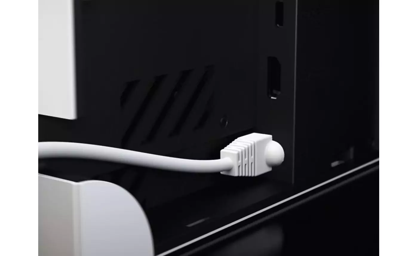 Built-in wired LAN port