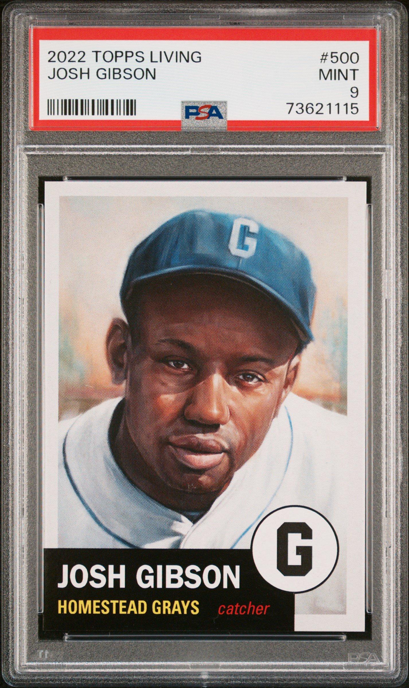 2022 Topps Living 500 Josh Gibson PSA 9